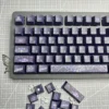 Close-up of Lovecraftian eldritch symbols on keycaps
