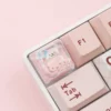 Maltese Dog Keycap installed on a mechanical keyboard ESC slot