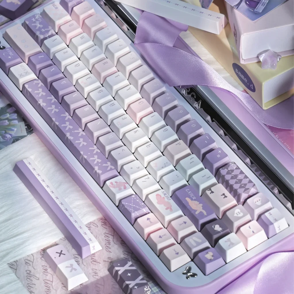 Full Marionette Puppet Keycap Set featuring whimsical designs on premium PBT material