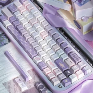 Full Marionette Puppet Keycap Set featuring whimsical designs on premium PBT material