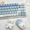 Ergonomic MOA profile of the Little White Bear Keycap Set