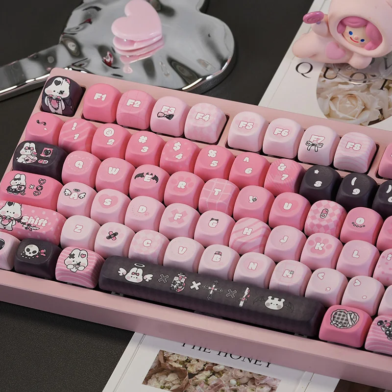 MOA profile keycap set side view