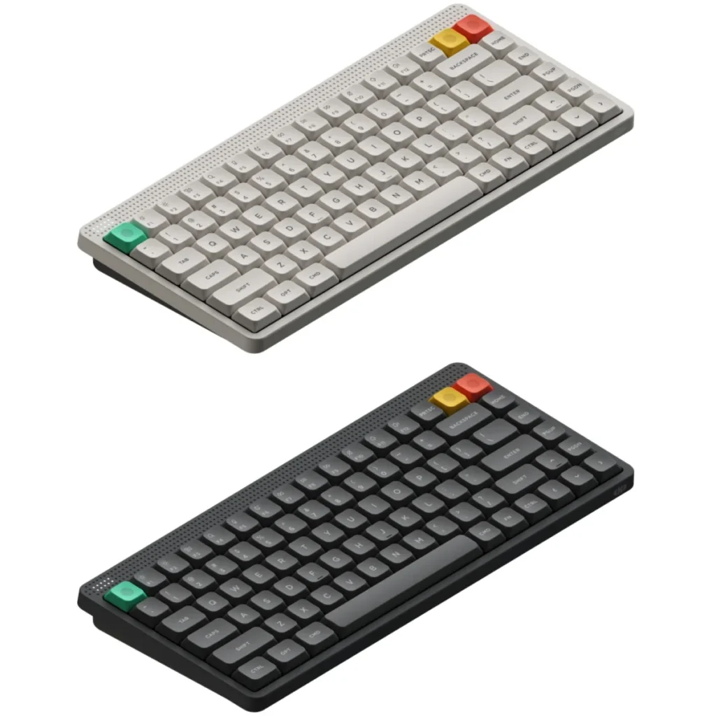 NODE75 Tri-Mode Mechanical Keyboard 75% Layout with Red Gateron Switches