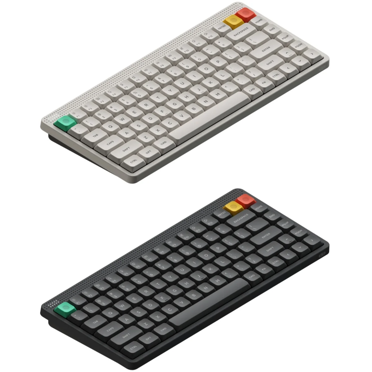 NODE75 Tri-Mode Mechanical Keyboard 75% Layout with Red Gateron Switches