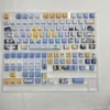 Ergonomic Cherry profile PBT keycaps with unique anime design