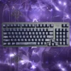 Texture and detail of PBT dye-sub keycaps