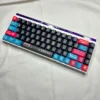 Packaging of the Pixel Video Games Keycap Set, presenting the full 74-key collection.