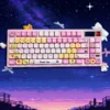 Detailed view of a pixelated animal keycap from the Pixel Zoo set, emphasizing retro gaming aesthetic.