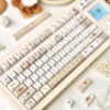 Rilakkuma and Kaoru Pixel Pixel Rilakkuma PBT hero image featuring Pixel Rilakkuma Keycap Set