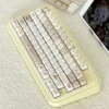 Detailed texture view of Rilakkuma and Kaoru Pixel Pixel Rilakkuma PBT design and material