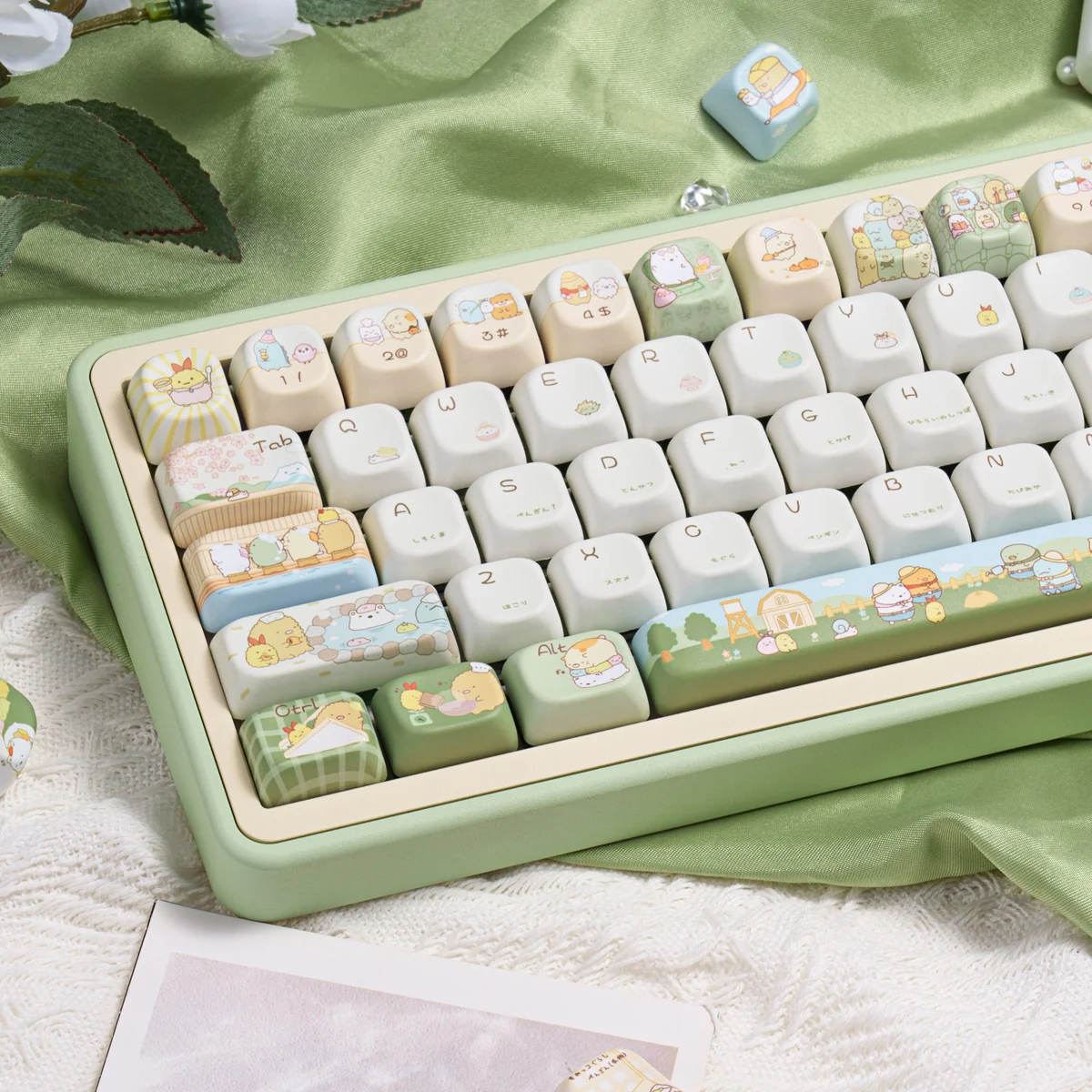 Sumikko Gurashi Keycap Set – PBT Dye-Sub