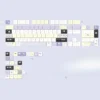 Unforgettable Moments 130-key PBT keycap set arranged for layout compatibility