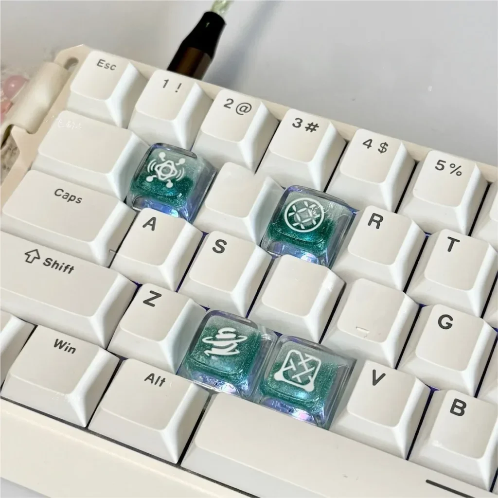 Valorant Deadlock artisan keycap with backlight