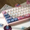 Close-up of Vibrant Dopamine Series Keycap Vibrant Dopamine highlighting details and finish