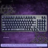 Yog-Sothoth PBT keycap set on mechanical keyboard
